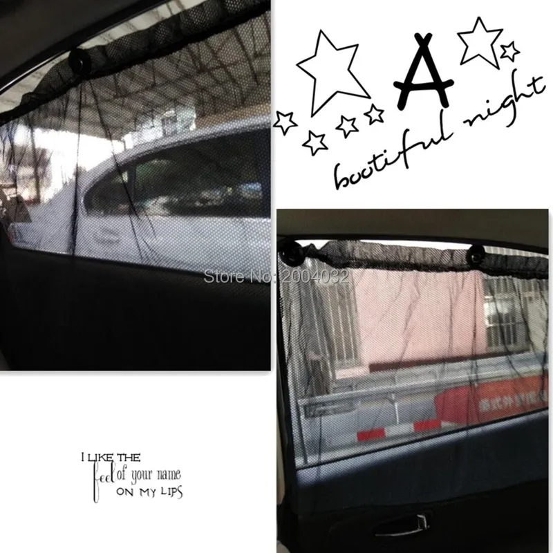 2 шт./компл. солнцезащитные шторы для салона автомобиля Peugeot 405 806 807 605 4008 205 Fiat 500 Saab