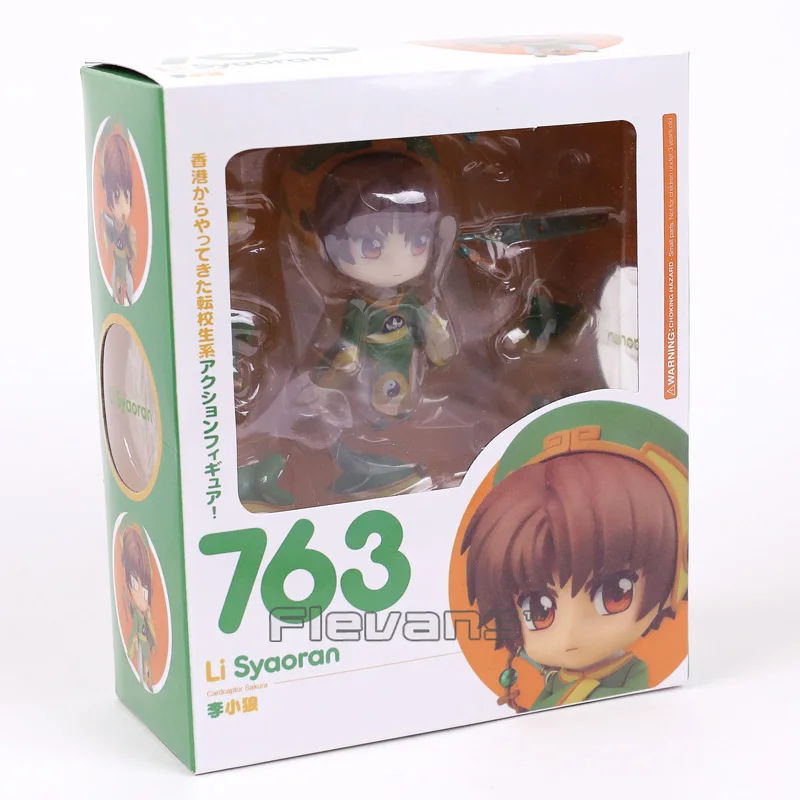 Nendoroid карта Captor Sakura Li Syaoran 763/Сакура КИНОМОТО 400 ПВХ фигурка Коллекционная модель игрушка кукла