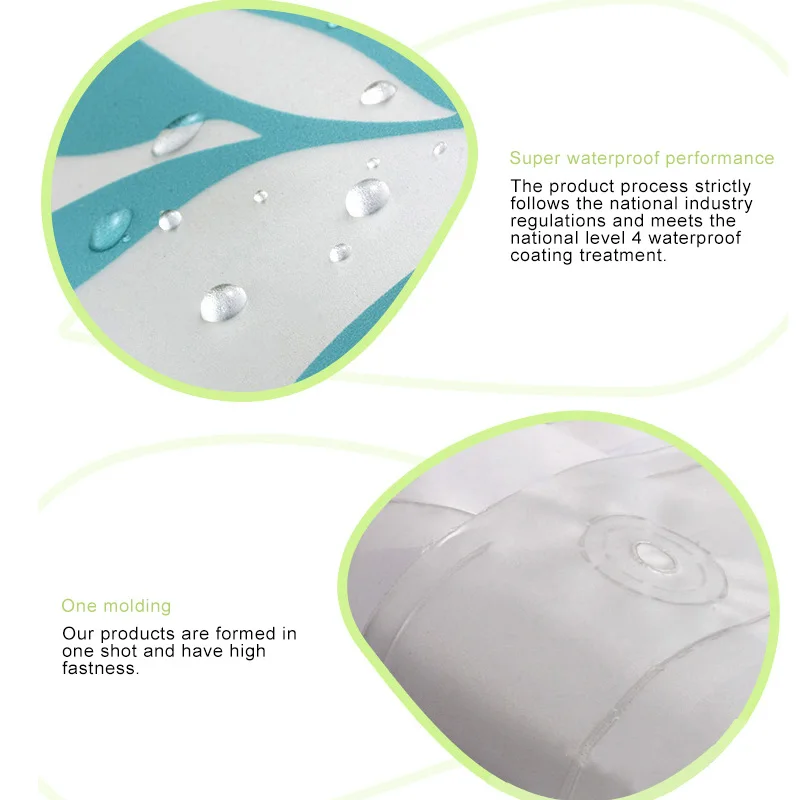 Занавеска для душа с цветущими цветами водонепроницаемая занавеска из ПЭВА