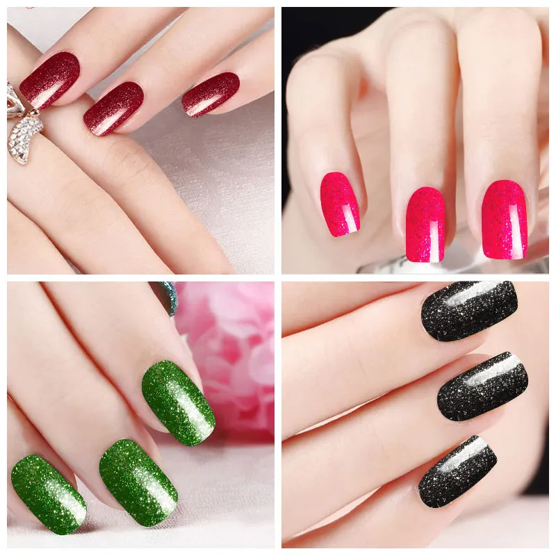 Ellwings Сияющий гель-блеск УФ и светодиодный блёстки для ногтей гель лак