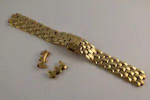 Ремешок для часов T97 T031410A R463, из нержавеющей стали, полностью золотистого цвета, 20 мм