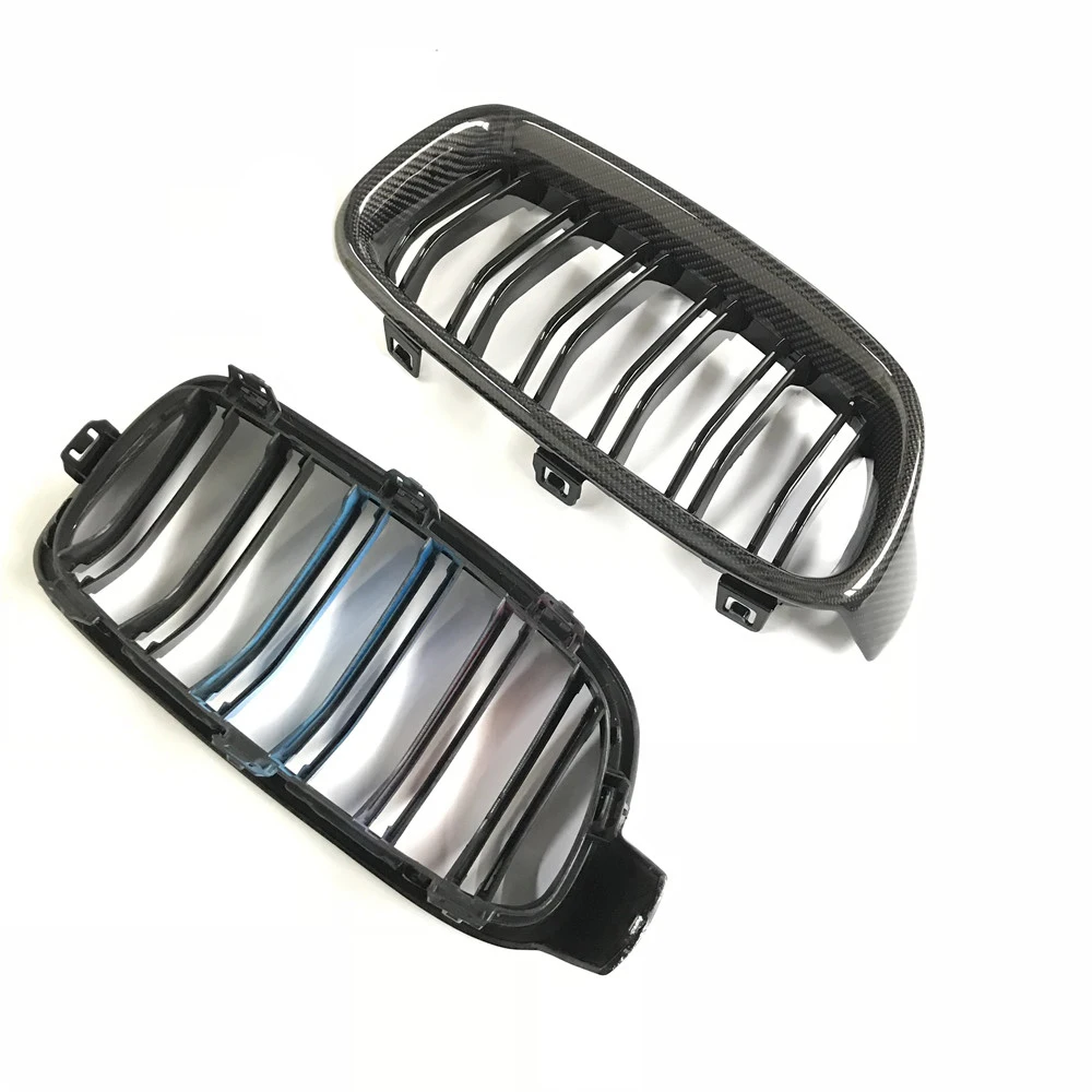 3 Серии ABS + углеродное волокно цвета гоночный гриль решетка для BMW F30 F31 F35 320i 325i 328i
