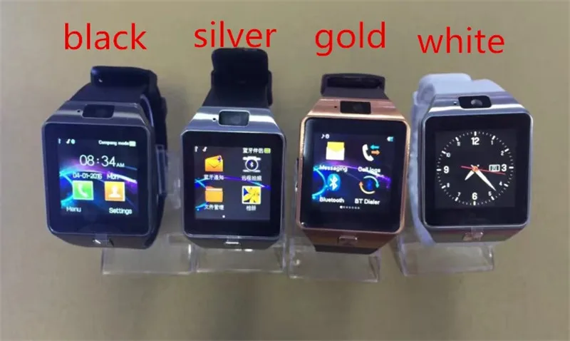 Модные часы Smart Watch DZ09 sim телефон часы Bluetooth Smartwatch Поддержка TF карты GSM вызова Bluetooth 3,0 для IOS A