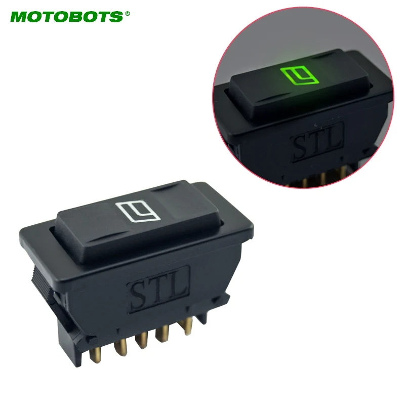 MOTOBOTS 1 шт. Универсальный 5 контактов автомобильный выключатель питания 12 В/24 В 20A с