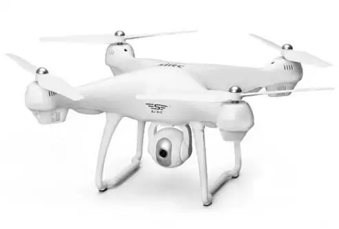 S70W GPS FPV Радиоуправляемый Дрон с 1080P HD регулируемой широкоугольной камерой Wi Fi