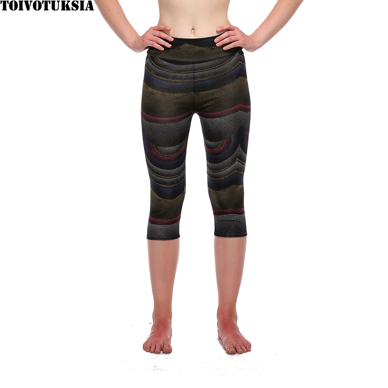 Женские летние брюки Капри TOIVOTUKSIA повседневные узкие из семи частей|capri trousers|fashion