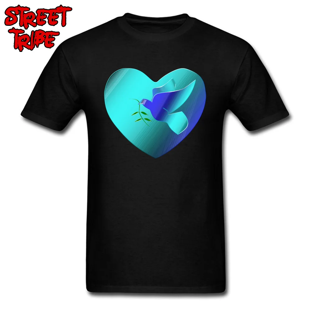 Мужская футболка с рисунком Ловца мира черная хлопковые топы короткими рукавами