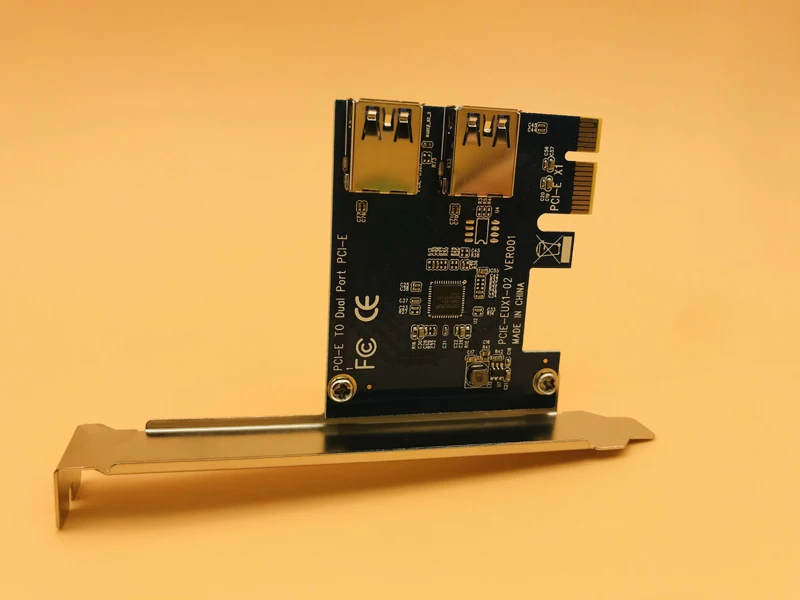 Мини адаптер для порта PCI E USB 3 0 1 поворотник 2 express 1x слота внешняя карта ITX