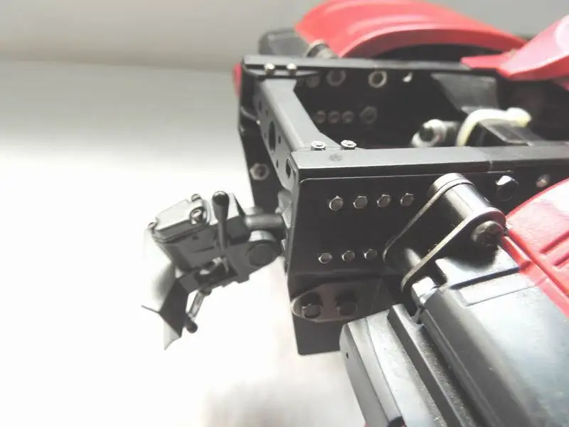 1/14 запчасти для грузовиков инженерный задний луч алюминиевая система крюка Tamiya