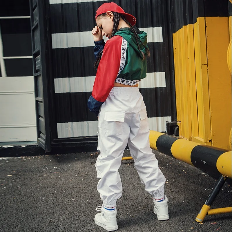 Новинка 2019 высококачественный танцевальный костюм для девочек детский уличный