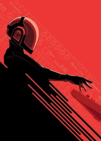 Daft панк старбой музыкальная группа Холст Картина настенное Искусство Декор настенное искусство картина для гостиной домашний декор живопись без рамки - Цвет: pic1