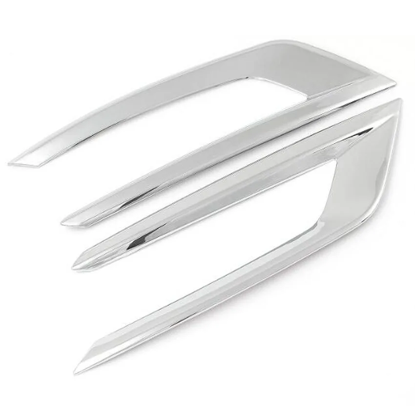

Fit for Volvo XC60 2018 ABS Chrome Car Front Fog Light Lamp Cover Trim Sticker Car Exterior Accessories Styling 2Pcs/set