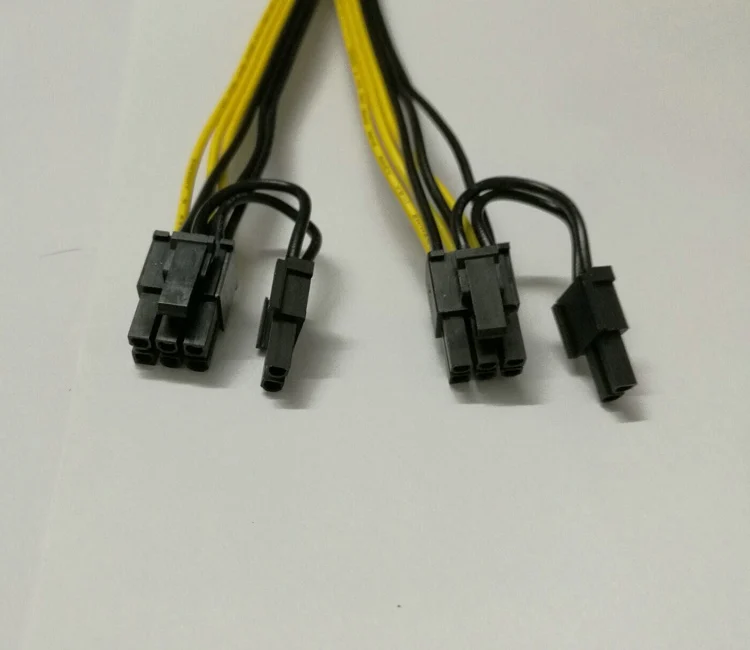6-контактный PCI Express на 2x PCI-e 8 (6 + 2) pin Материнская плата Видеокарта GPU VGA