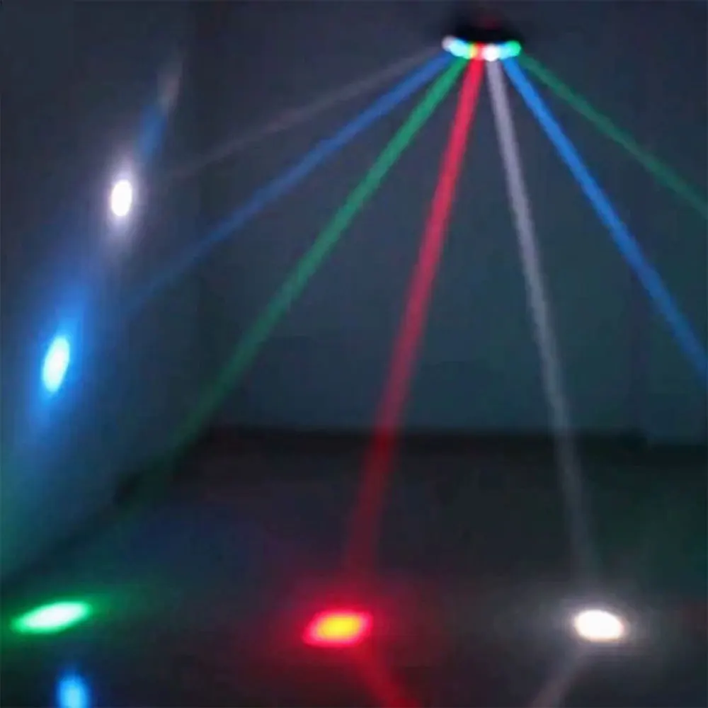 

8x3w LED Beam Light 8 Eyes RGBW LED Light DMX512 Stage Light Professional Dj /Bar /Party /Show /Stage Light