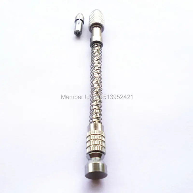 2PCS Semi-automatic Hand Twist Spiral Drill Micro Hobby With Bit Chuck Clamping Range 0.1mm-2mm Drilling Tools | Инструменты