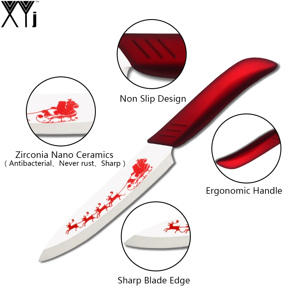 Рождественский олень узор Кухня Ножи необычные рождественские подарки для Семья