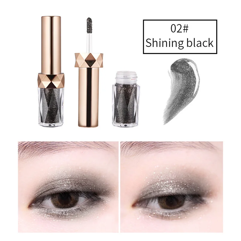 YQINA жидкие тени для век блестящие женские основа под макияж хорошо 998| |