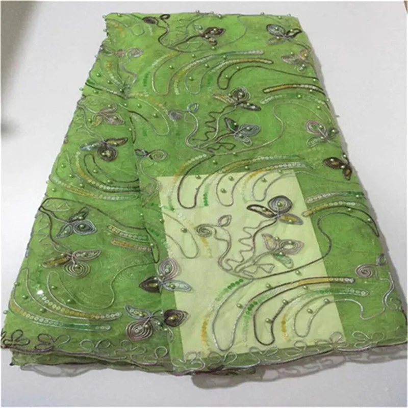 Кружевная ткань с пайетками и сеткой желтое свадебное платье невесты в