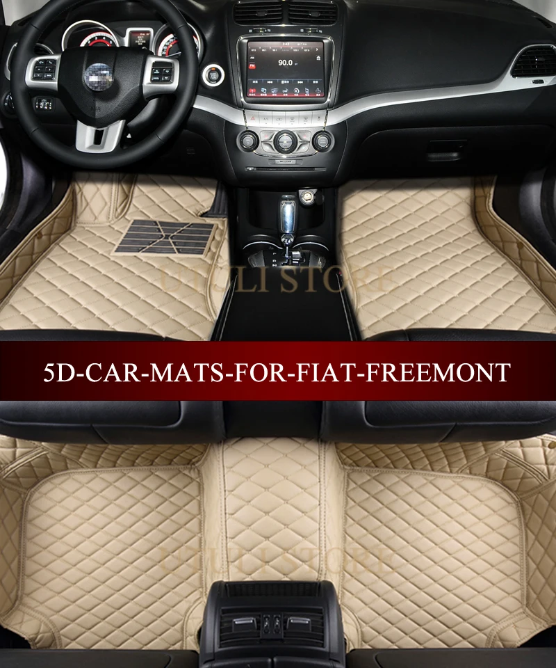 Кожаные автомобильные коврики для FIAT Freemont под заказ ног | Автомобили и мотоциклы