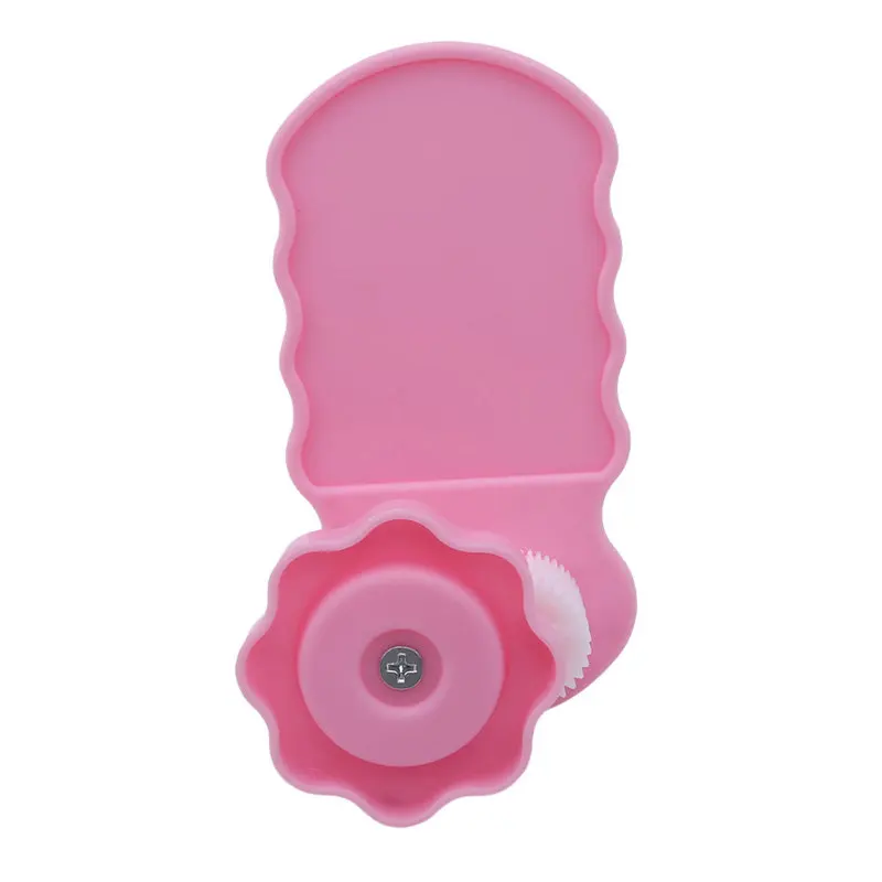 Fashion Hot Pink Plastic Paper Crimper Machine Crimping Craft DIY Art Tool Scrapbooking Stamping | Дом и сад
