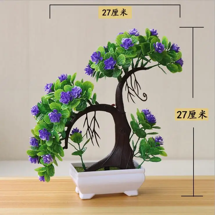 Sweetheart Tree Праздничные и вечерние украшения для дома, бонсай, искусственные растения, дерево, цветок а076 - Цвет: Sweetheart Tree