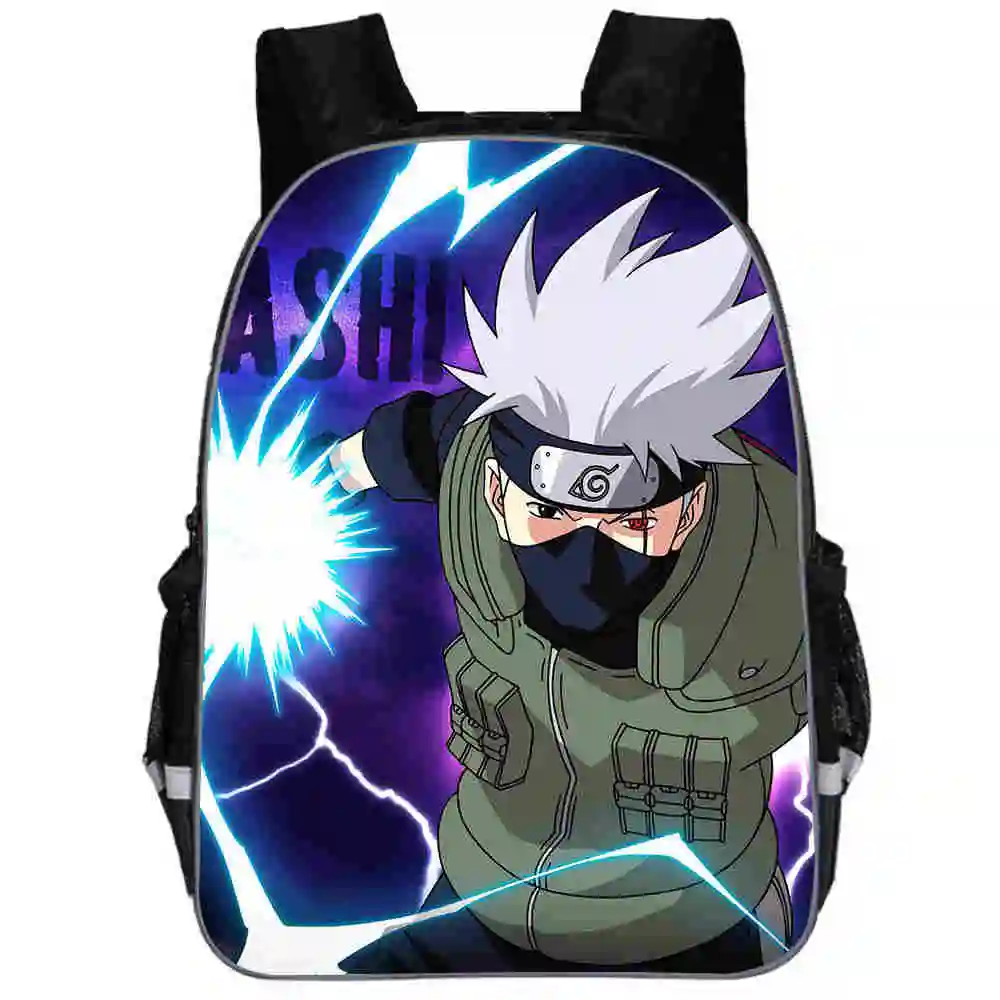 Наруто рюкзак Uchiha SASUKE uzumaki для подростков мальчиков девочек малышей животных детей школьные сумки для книг мужчин женщин Рок Mochila Bolsa - Цвет: H