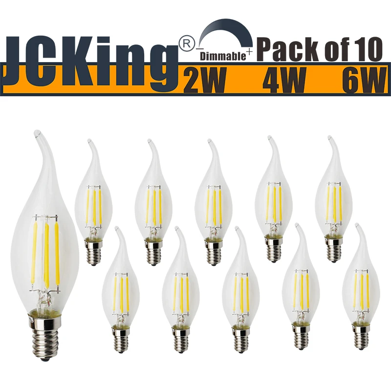 JCKing (комплект из 10 шт.) схема соединений для настройки 220V 2W/4W/6W E14 затемнения