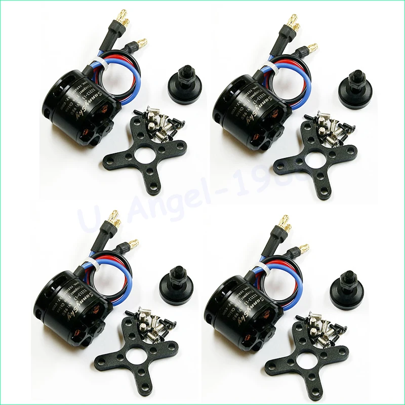 4 шт./лот Sunnysky x2212 980kv 1400/1250/2100/2450kv 180 Вт бесщеточный Двигатель для multirotor горючего|motor