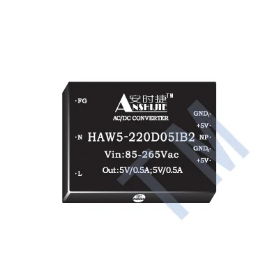 

Free shipping AC-DC power module HAW5-220S48B2