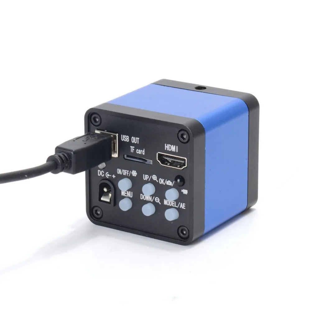 16MP Full HD 1080 P 60FPS HDMI USB выход промышленность C Mount микроскоп Видео камера + пульт
