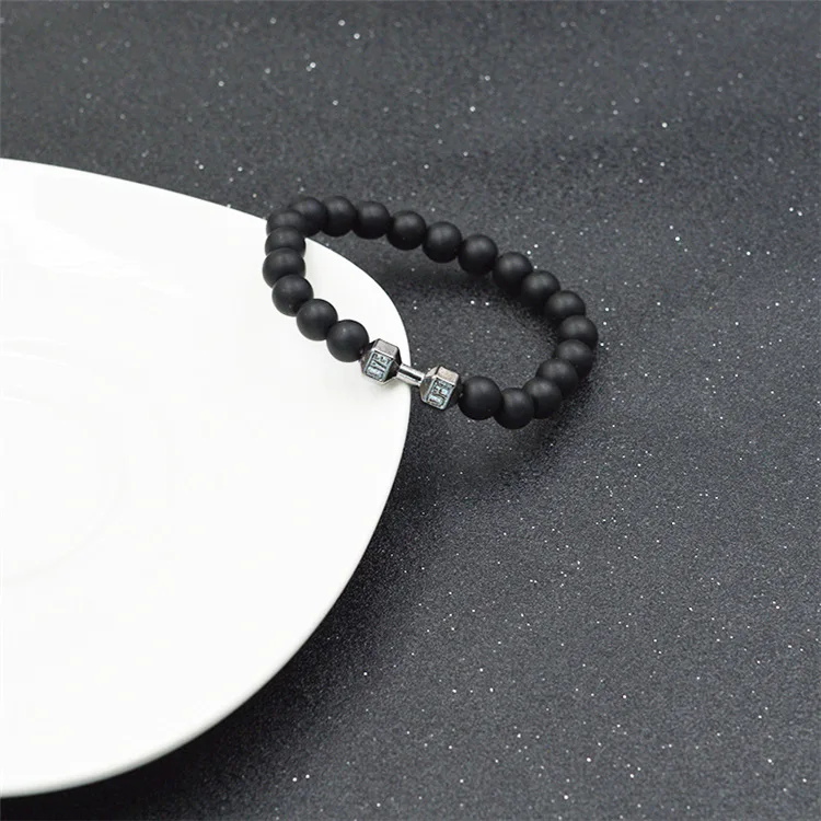 Ювелирные изделия из натурального камня унисекс лава тигровый глаз бусинки