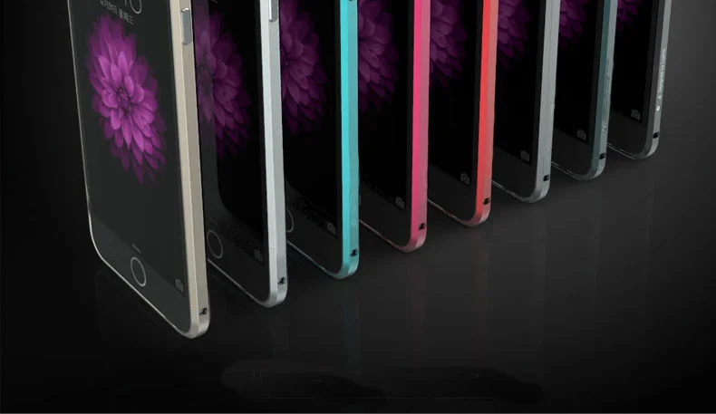 ITEUU 6 6S Plus Роскошный металлический чехол-бампер для Apple iPhone 6 6S Plus Высокое качество высококачественная рамка из алюминиевого сплава