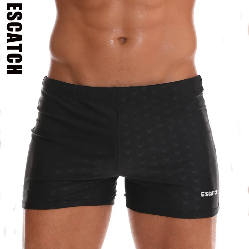 Новые плавки Escatch мужские водонепроницаемые быстросохнущие шорты купальники