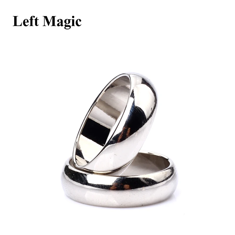 1 шт. серебряное кольцо PK магнитное Magic Show магические фокусы B1060 | Игрушки и хобби