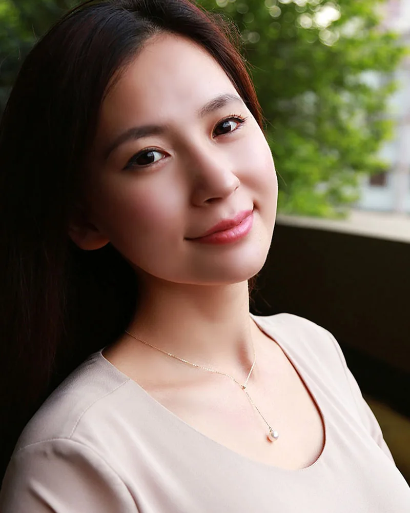 Sinya Классическая AU750 18 К серьги с золотым жемчугом ожерелье fine jewelry комплект для женщин девушки lover с естественный идеально круглый жемчуг