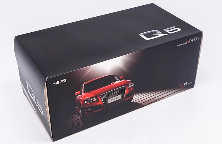 Новинка 1:18 AUDI Q5 SUV литая под давлением Модель автомобиля игрушки для детей рождественские подарки коллекция оригинальная коробка
