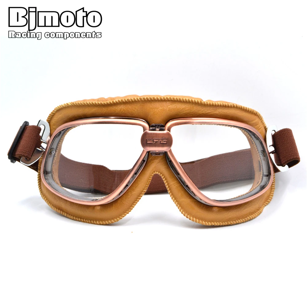Новое поступление 2020 винтажные мотоциклетные очки в стиле второй мировой войны