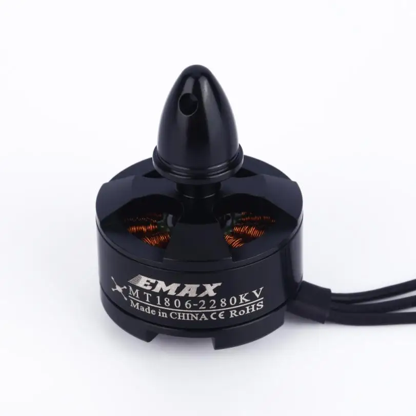 EMAX MT1806 2280KV бесщеточный двигатель CCW Для RC 250 мм Мини Квадрокоптер Новый Z927 |