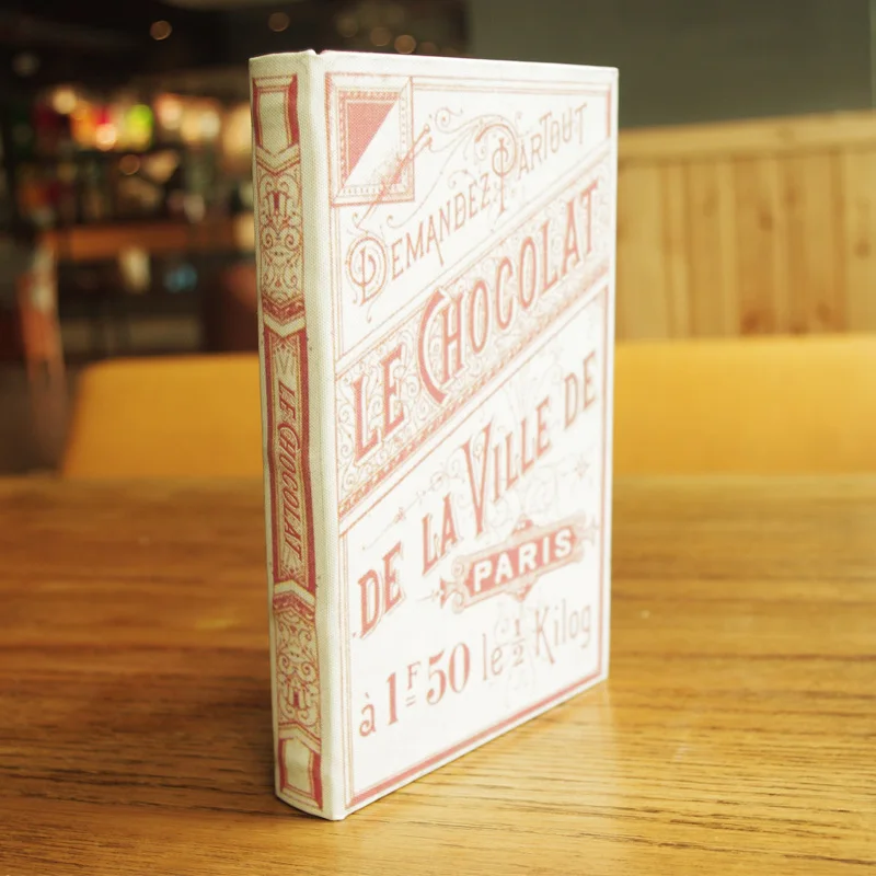 Европейский ретро имитация коробки для хранения книг деревянное домашнее