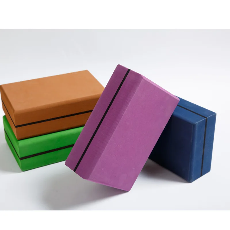 

Colorful new high density TPE block Yoga Dance auxiliary supplies increase brick color block nice pattern Yoga aids