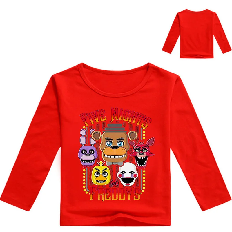 Новая стильная детская футболка «пять ночей с Фредди» fnaf/Одежда для мальчиков одежда для малышей с короткими рукавами футболка для мальчиков детские футболки - Цвет: style 9