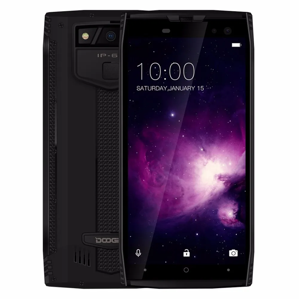 Оригинальный DOOGEE S50 IP68 Водонепроницаемый сотовый телефон 5 7 &quot6 ГБ Оперативная
