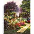 Алмазная 5D живопись сделай сам, красивый сад, полная выкладка, 3D Алмазная вышивка, мозаика ручной работы, алмазная живопись, вышивка крестиком, новинка