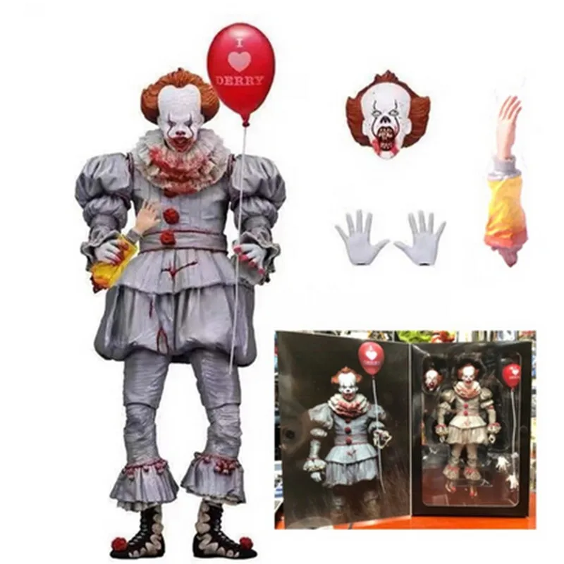 in box B NECA Leatherface 13th 3D Джейсон бензопила конечная Джон Карпентер Майкл Майерс Фредди Крюгер Джокер фигурка модель игрушки - Цвет: in box B