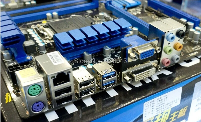 MSI H77MA-G43 оригинальная материнская плата DDR3 LGA 1155 для I3 I5 I7 Процессор 32 Гб USB3.0 SATA3 H77 материнская плата