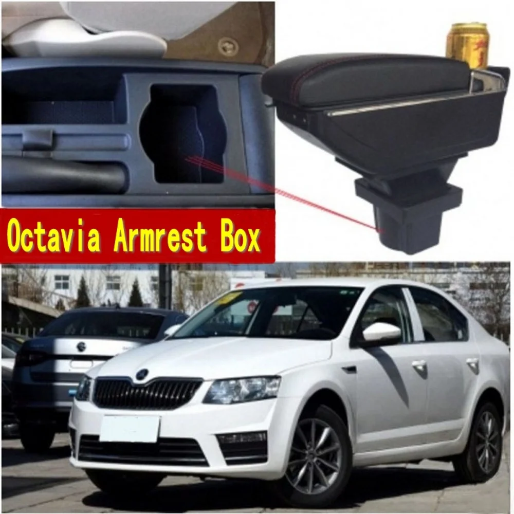 Для Skoda Octavia A5 Yeti подлокотник коробка центральный магазин содержимое для хранения