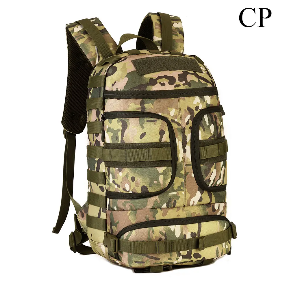 Sinairsoft 35L нейлон тактический рюкзак Для мужчин Водонепроницаемый 14 дюймов ноутбука Дышащий Путешествия Вышивка Крестом Пакет Кемпинг Камера сумка - Цвет: CP