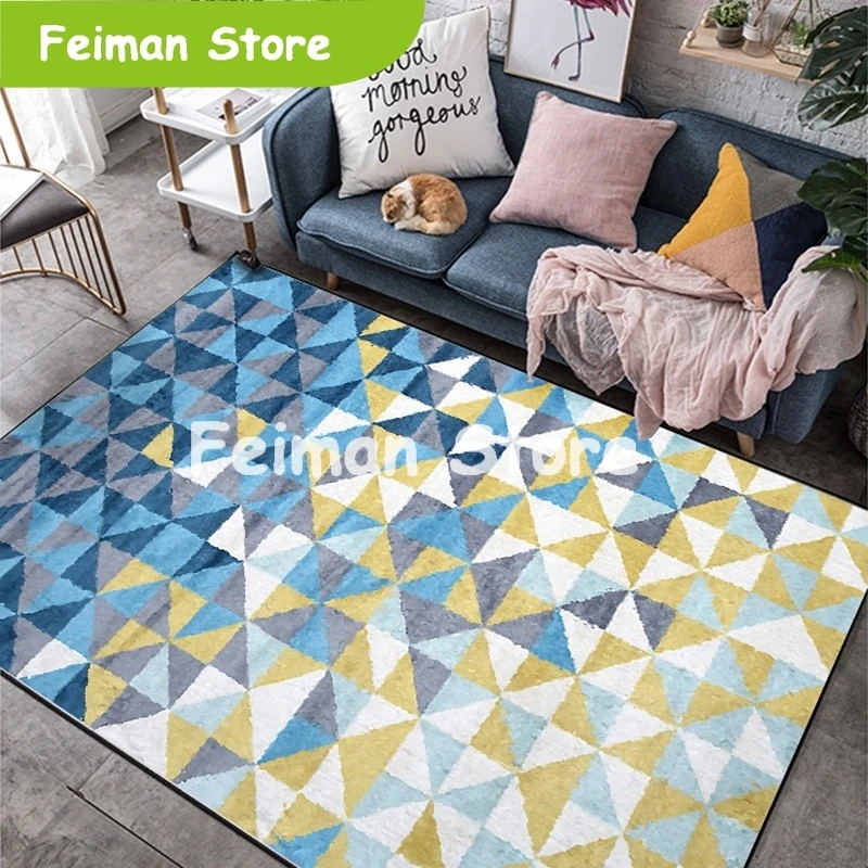 Скандинавские минималистичные ковры и коврики для гостиной спальни детской