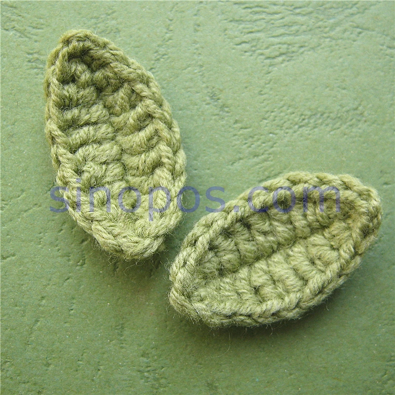 Ручная работа кроше лист 3 см квилтер украшение скрапбук DIY 3D отделка Ремесло