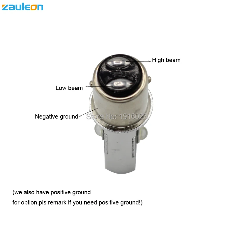Zauleon 1 шт. 1157 BA15D светодиодный головной фонарь для мотоцикла 6 В постоянного тока 12